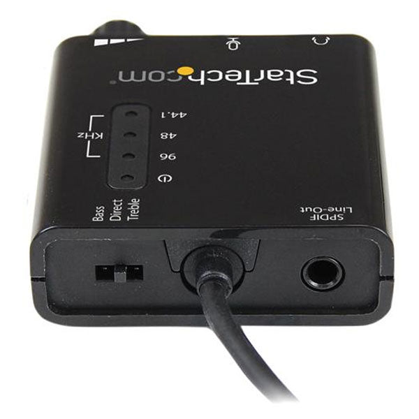 StarTech USB Sound Card Audio Adapter w/ SPDIF(ICUSBAUDIO2D) - 3