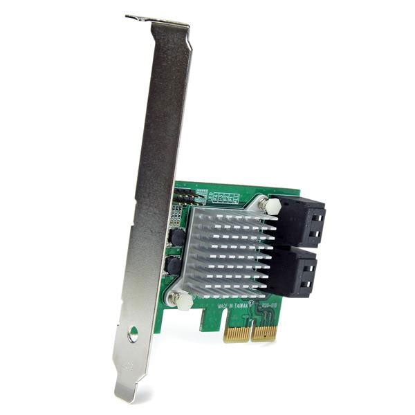 StarTech 4 Port PCIe SATA III Controller Card(PEXSAT34RH) - 1
