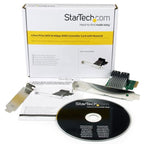 StarTech 4 Port PCIe SATA III Controller Card(PEXSAT34RH) - 4