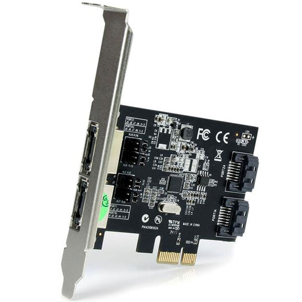 StarTech 2Port PCIe SATA III eSATA Controller(PEXESAT322I) - 1