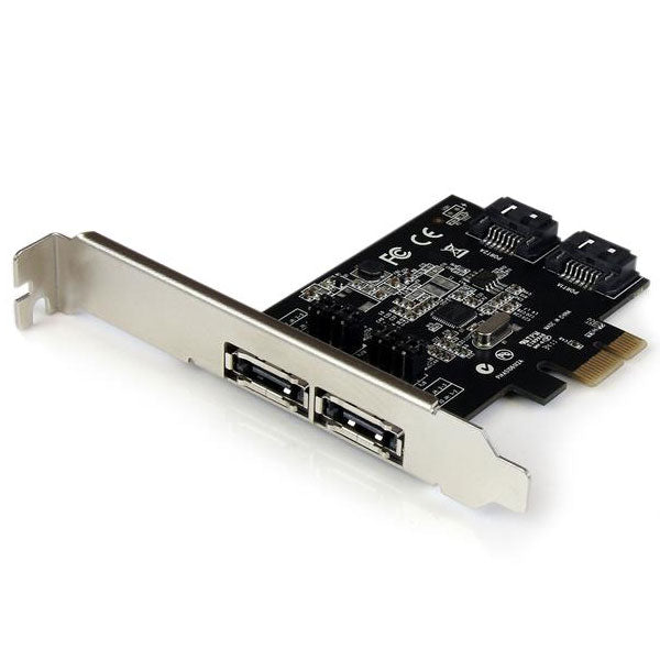 StarTech 2Port PCIe SATA III eSATA Controller(PEXESAT322I) - 3