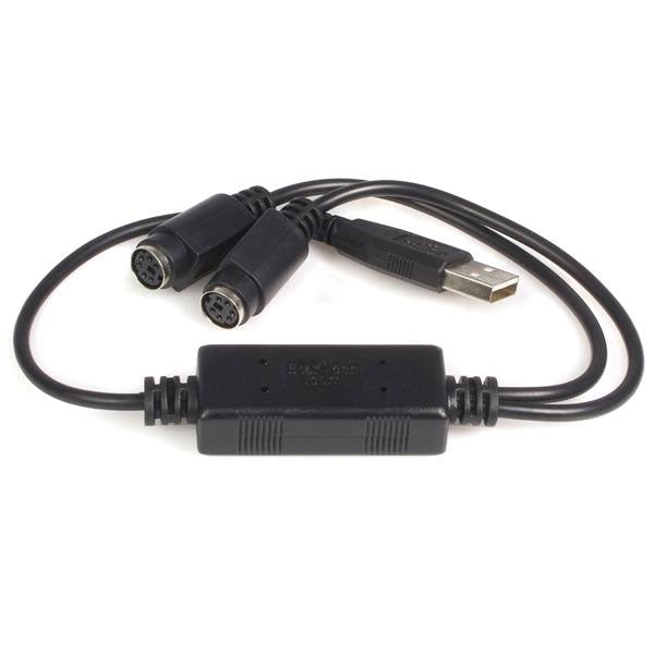 StarTech USB to PS/2 Converter Adapter - Keyboard and Mouse(USBPS2PC) - 1