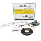 StarTech 4 Port LP PCI Express USB Card(PEXUSB4DP) - 5