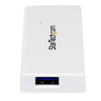 StarTech Portable 4 Port Mini USB 3.0 Hub - White(ST4300MINU3W) - 3