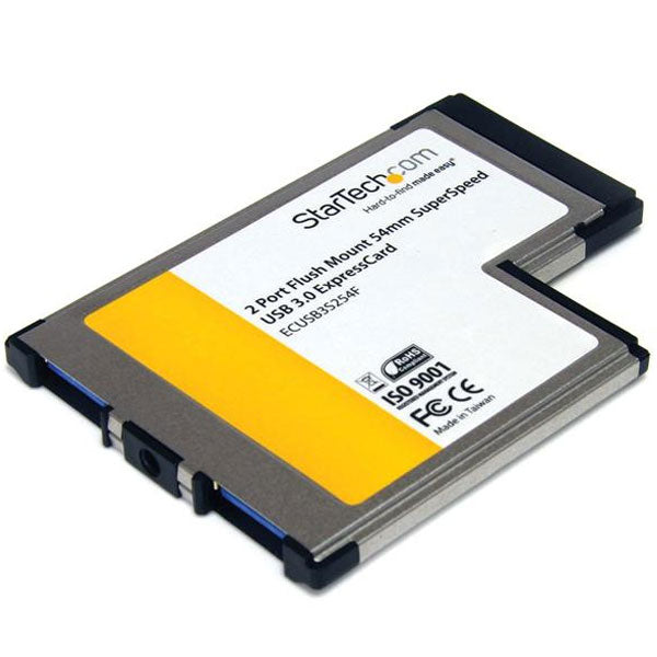 StarTech USB3.0 ExpressCard - 54mm Flush Mount(ECUSB3S254F) - 1