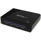 StarTech 4 Port SuperSpeed USB 3.0 Hub - Black(ST4300USB3) - 1