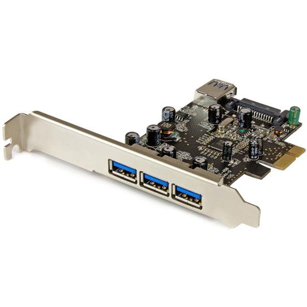 StarTech 4 Port USB 3.0 PCI Express Card(PEXUSB3S42) - 1