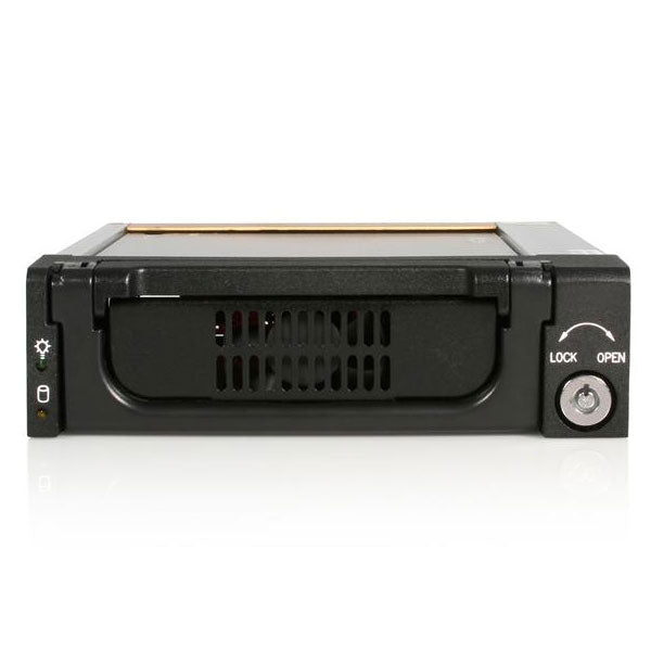 StarTech 5.25" Rugged SATA III HDD Mobile Rack Drawer(DRW150SATBK) - 1