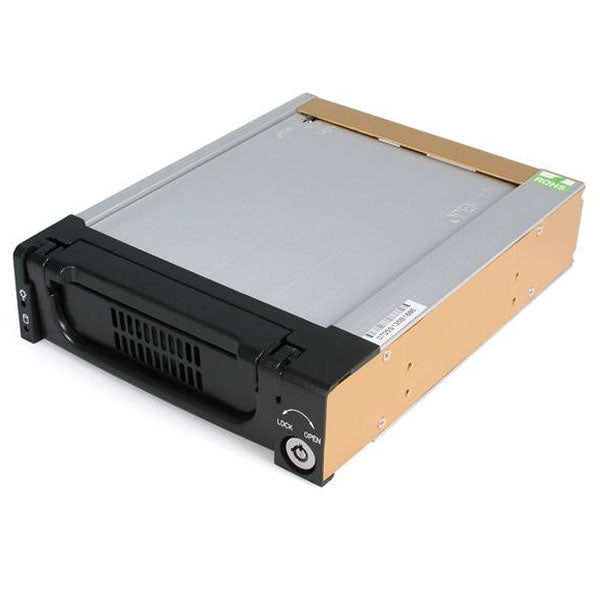 StarTech 5.25" Rugged SATA III HDD Mobile Rack Drawer(DRW150SATBK) - 2