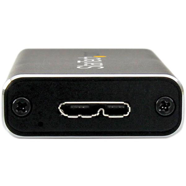 StarTech External USB 3.0 SATA M.2 SSD Enclosure(SM2NGFFMBU33) - 1