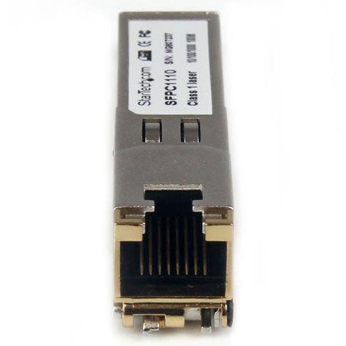 StarTech Cisco SFP-GE-T Comp. SFP - 1GbE Copper Transceiver - 100m (SFPC1110) - 1