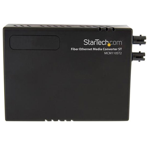 StarTech MM Fiber Ethernet Media Converter ST 2km(MCM110ST2) - 1