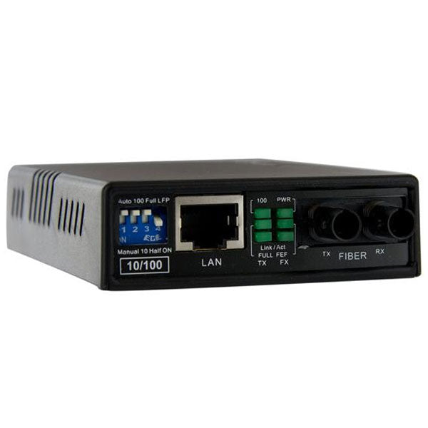 StarTech MM Fiber Ethernet Media Converter ST 2km(MCM110ST2) - 3