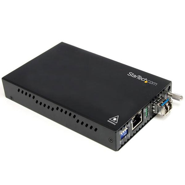 StarTech Fiber Media Converter Gigabit Fibre LC(ET91000LC2) - 1