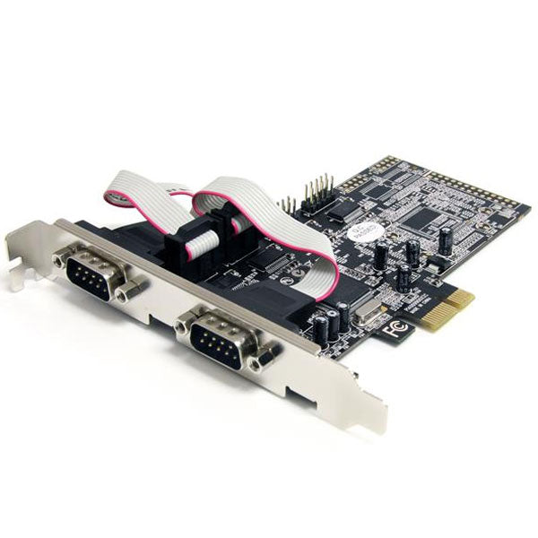 StarTech 4 Port PCIe Serial Adapter Card w/ 16550(PEX4S553) - 3