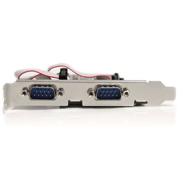 StarTech 4 Port PCIe Serial Adapter Card w/ 16550(PEX4S553) - 4
