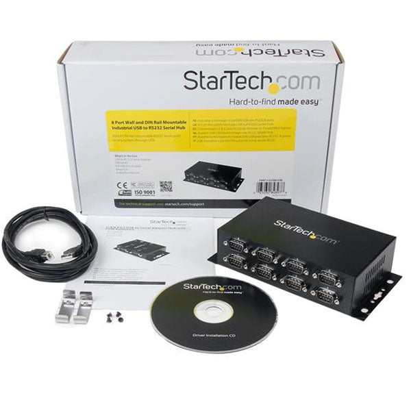StarTech 8 Port USB to DB9 RS232 Serial Adapter(ICUSB2328I) - 4