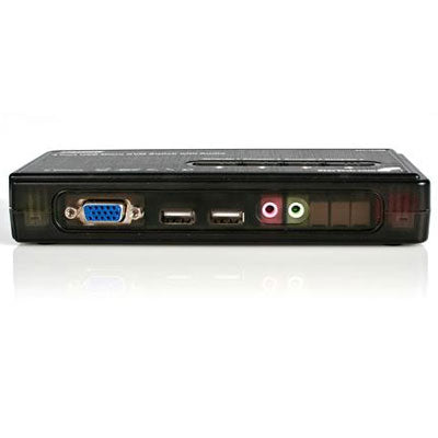 StarTech 4 Port USB KVM Switch w/ Audio & Cables(SV411KUSB) - 5