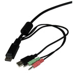 StarTech 2 Port USB DisplayPort Cable KVM Switch(SV211DPUA) - 5