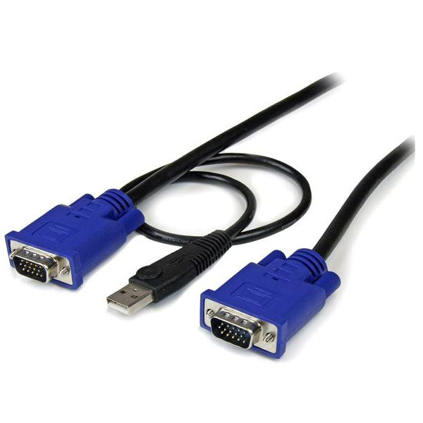 StarTech 1.8m 2-in-1 Ultra Thin USB KVM Cable(SVECONUS6) - 1
