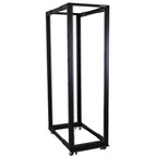 StarTech.com 19" 42U Open Frame Server Rack Mobile Adjustable Depth 22-40"(4POSTRACK42) - 1