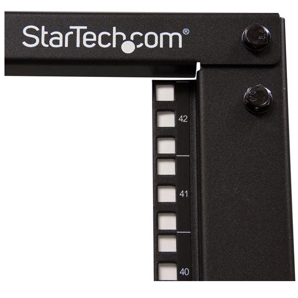 StarTech.com 19" 42U Open Frame Server Rack Mobile Adjustable Depth 22-40"(4POSTRACK42) - 2