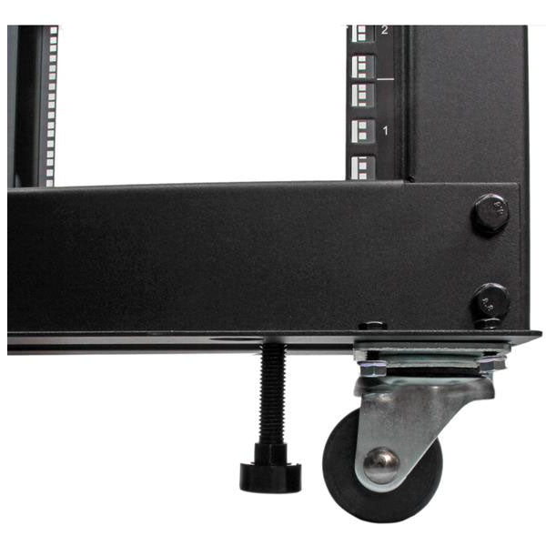 StarTech.com 25U Adjustable Depth 56-102cm Open Frame 4 Post Server Rack(4POSTRACK25U) - 6