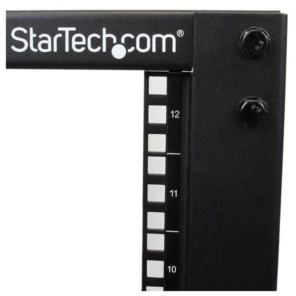 StarTech.com 19" 12U Open Frame Server Rack Mobile Adjustable Depth 22-40"(4POSTRACK12U) - 2