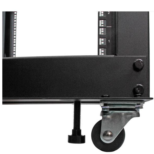 StarTech.com 19" 12U Open Frame Server Rack Mobile Adjustable Depth 22-40"(4POSTRACK12U) - 6