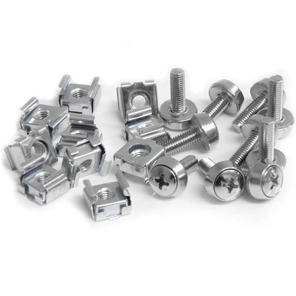 StarTech 50 Pkg M5 Mounting Screws and Cage Nuts(CABSCREWM5) - 2