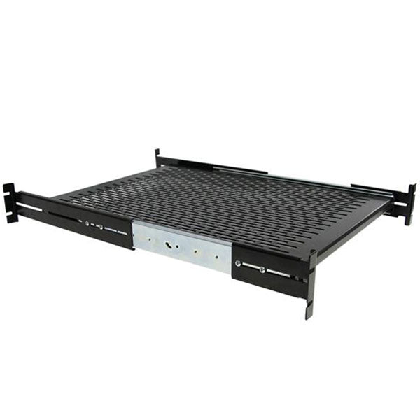 StarTech 2U Sliding Vented Rack Mount Shelf(UNISLDSHF19) - 1