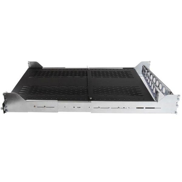 StarTech 2U Adjustable Vented Sliding Rack Shelf(UNISLDSHF19M) - 1
