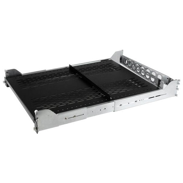 StarTech 2U Adjustable Vented Sliding Rack Shelf(UNISLDSHF19M) - 2
