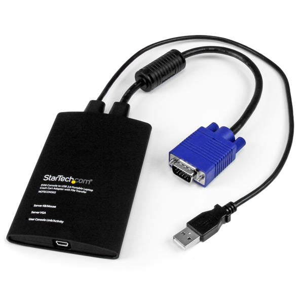 StarTech USB Crash Cart Adapter with File Transfer & Video Capture(NOTECONS02) - 1