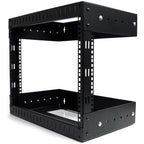 StarTech 8U 19" Wall Mount Network Rack Open Adjustable 12-20" AV/Data(RK812WALLOA) - 2
