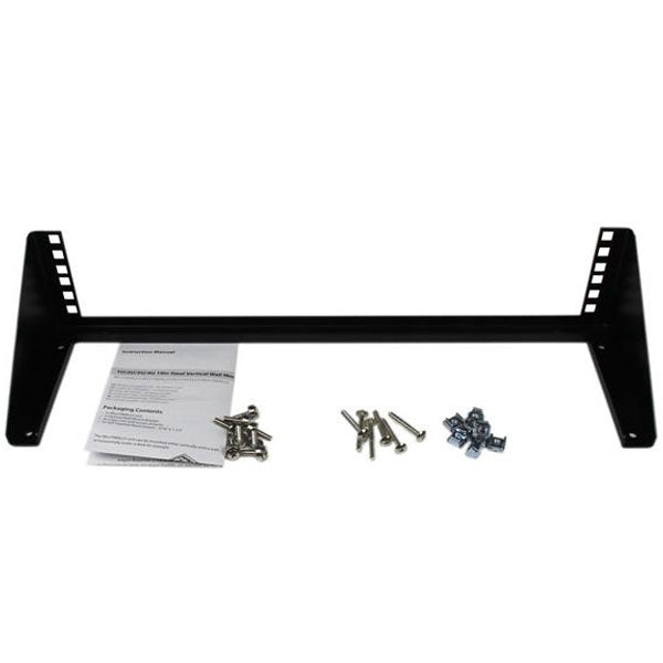 StarTech 2U 19" Vertical Wall Mount Rack Bracket(RK219WALLV) - 5