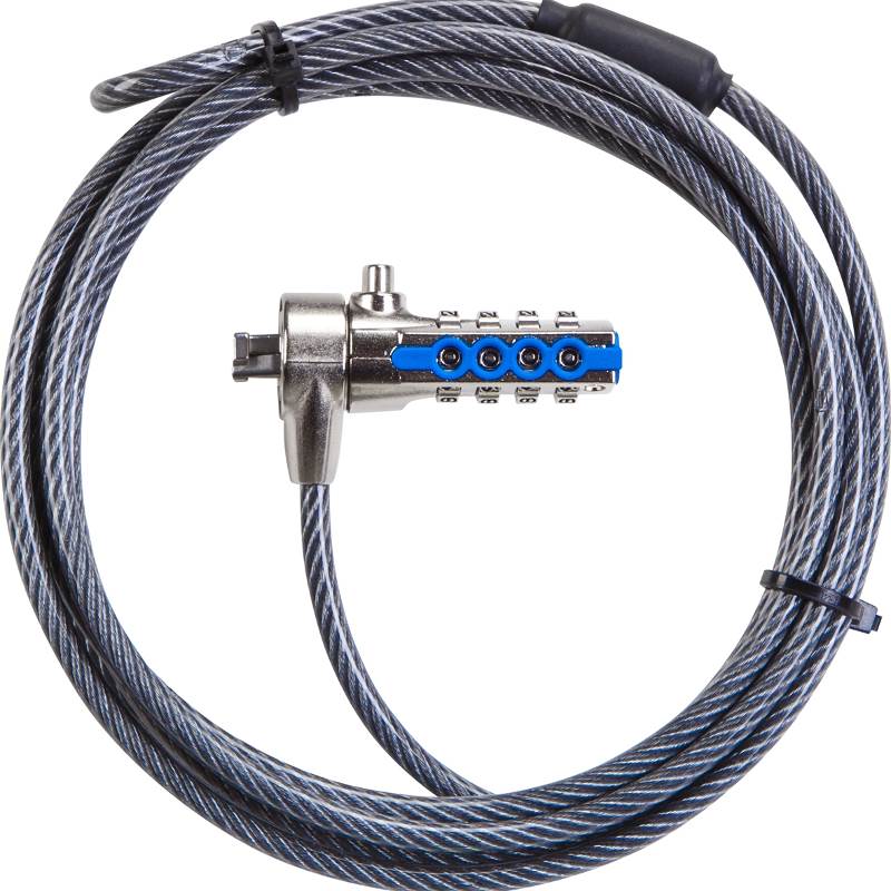 Targus DEFCON Resettable T-Lock Combo Cable Lock - PA410AU(PA410AU) - 1
