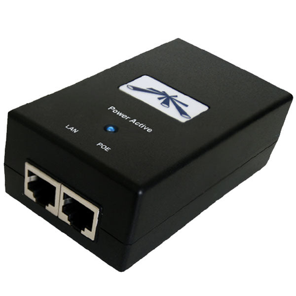Ubiquiti Networks POE-48-24W-G 48VDC at 0.5A Gigabit PoE Adapter(POE-48-24W-G) - 1