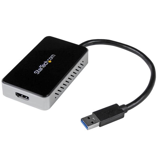 StarTech 8.5cm  USB 3.0 to HDMI Adapter Cable With 1 Port USB (USB32HDEH) - 1