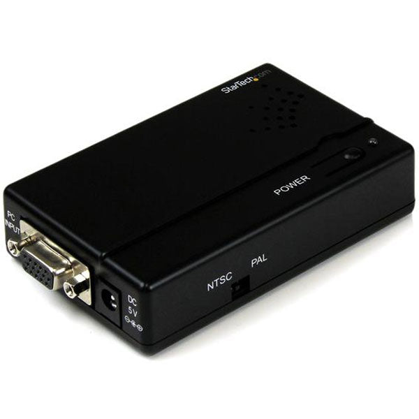 StarTech High Resolution VGA to Composite (RCA) or S-Video Converter(VGA2VID) - 1
