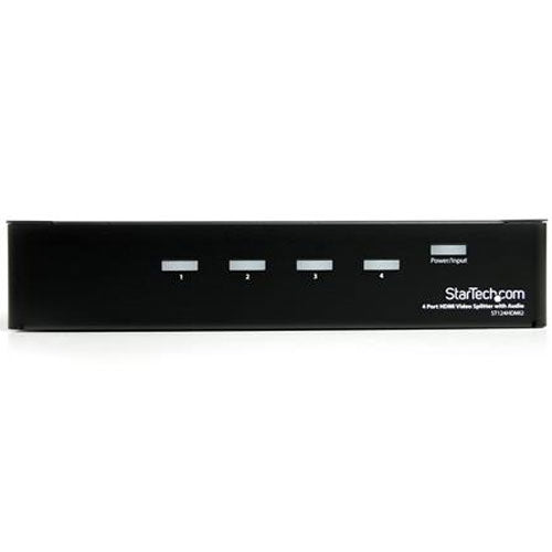 StarTech 4 Port HDMI Video Splitter with Audio(ST124HDMI2) - 2