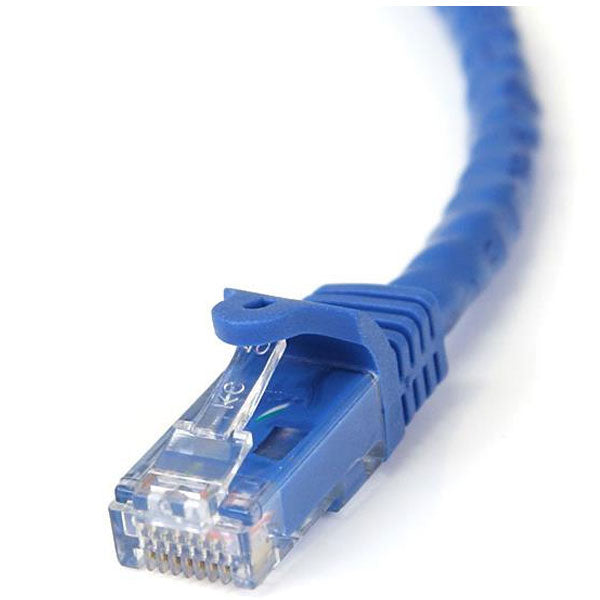 StarTech CAT6 Ethernet Cable 15m Blue 650MHz 100W Snagless Patch Cord(N6PATC15MBL) - 2
