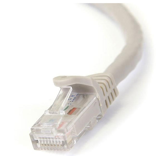 StarTech CAT6 Ethernet Cable 15m Grey 650MHz 100W Snagless Patch Cord(N6PATC15MGR) - 2