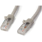 StarTech CAT6 Ethernet Cable 50cm Grey 650MHz 100W Snagless Patch Cord(N6PATC50CMGR) - 1