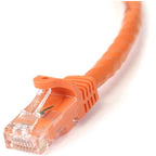 StarTech CAT6 Ethernet Cable 1m Orange 650MHz 100W Snagless Patch Cord(N6PATC1MOR) - 2