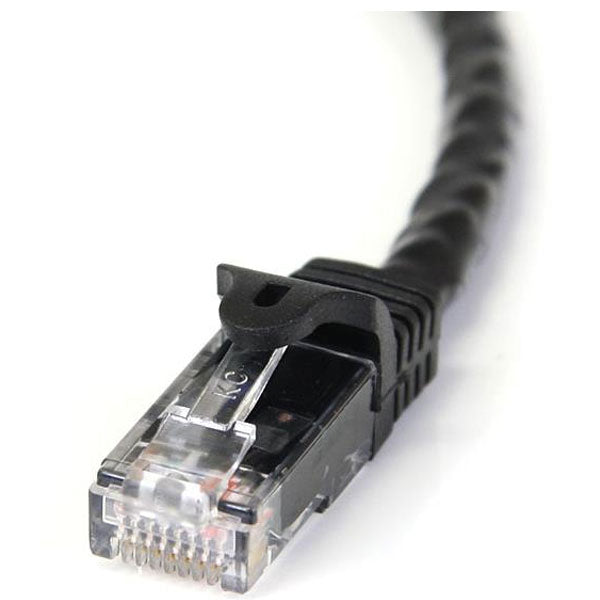 StarTech CAT6 Ethernet Cable 10m Black 650MHz 100W Snagless Patch Cord(N6PATC10MBK) - 2