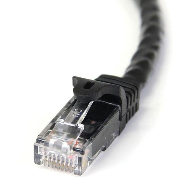 StarTech CAT6 Ethernet Cable 7m Black 650MHz 100W Snagless Patch Cord(N6PATC7MBK) - 2