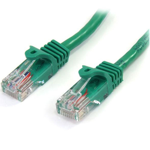 StarTech 3m Cat5e Snagless RJ45 UTP Patch Cable (M/M) - Green(45PAT3MGN) - 1