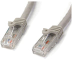 StarTech CAT6 Ethernet Cable 2m Grey 650MHz 100W Snagless Patch Cord(N6PATC2MGR) - 1