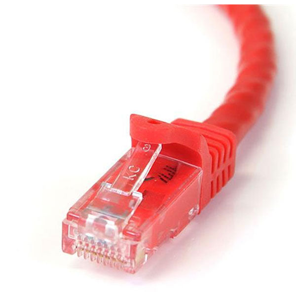 StarTech CAT6 Ethernet Cable 2m Red 650MHz 100W Snagless Patch Cord(N6PATC2MRD) - 2